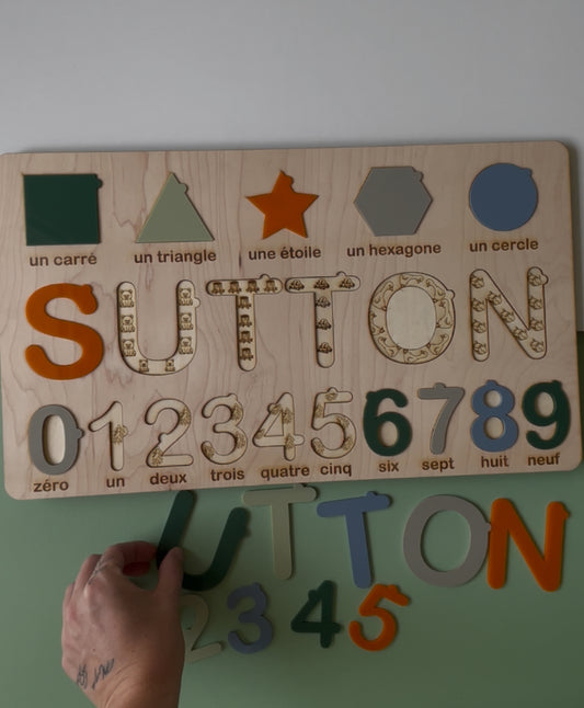 Casse-Tête personnalisé en bois