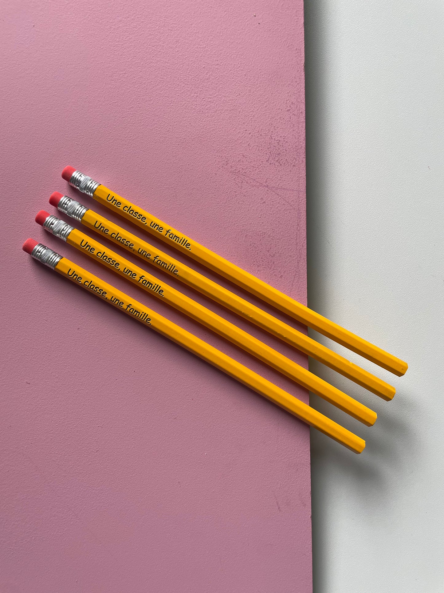 Crayons à mine personnalisés