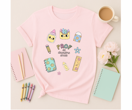 T-shirt manches courte – Prof de Deuxième
