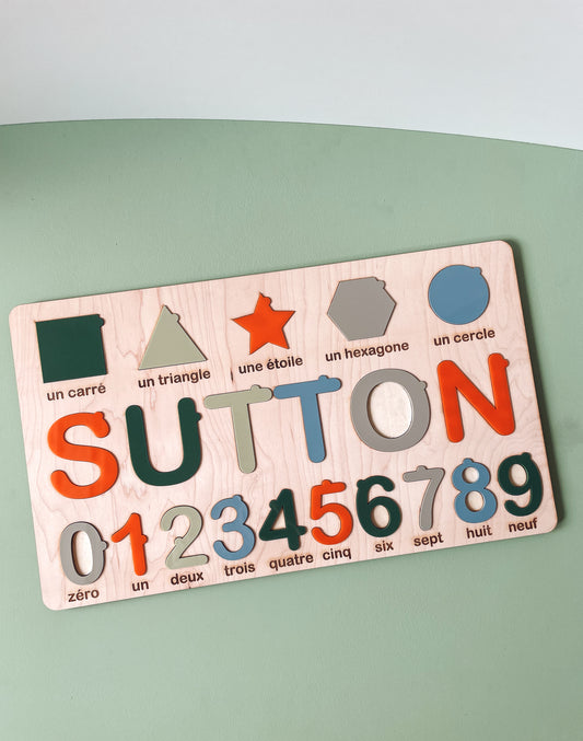 Casse-Tête personnalisé en bois