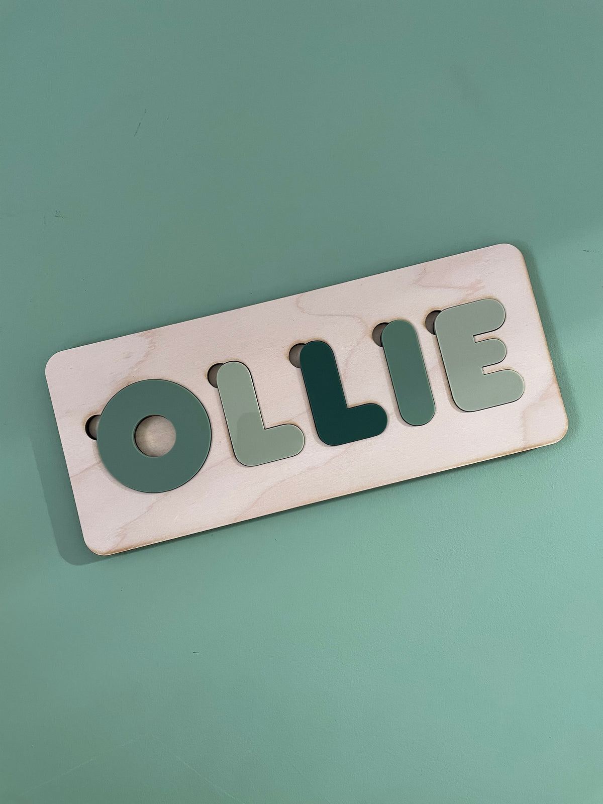 Personalized name puzzle