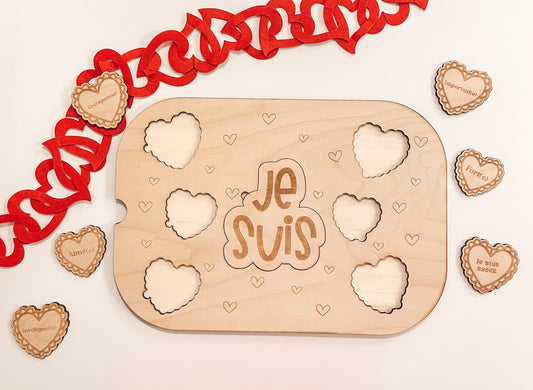 Tableau d’affirmations – Je suis