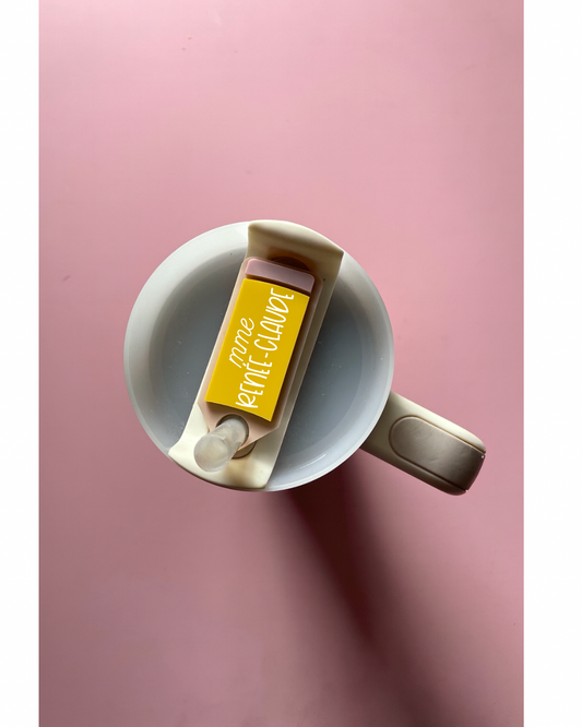 Toppers personnalisés pour gobelets Stanley