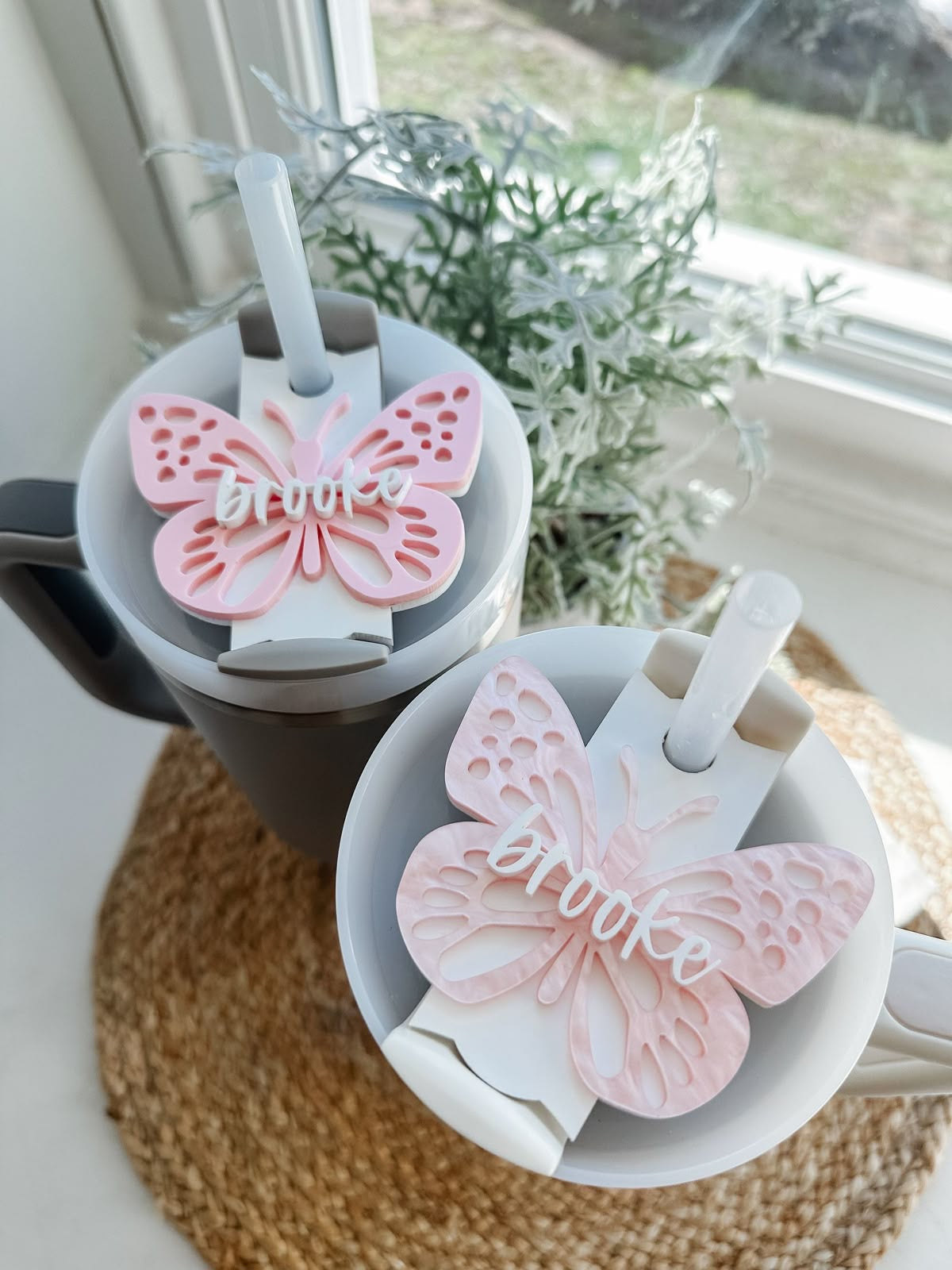 Toppers personnalisés pour gobelets Stanley