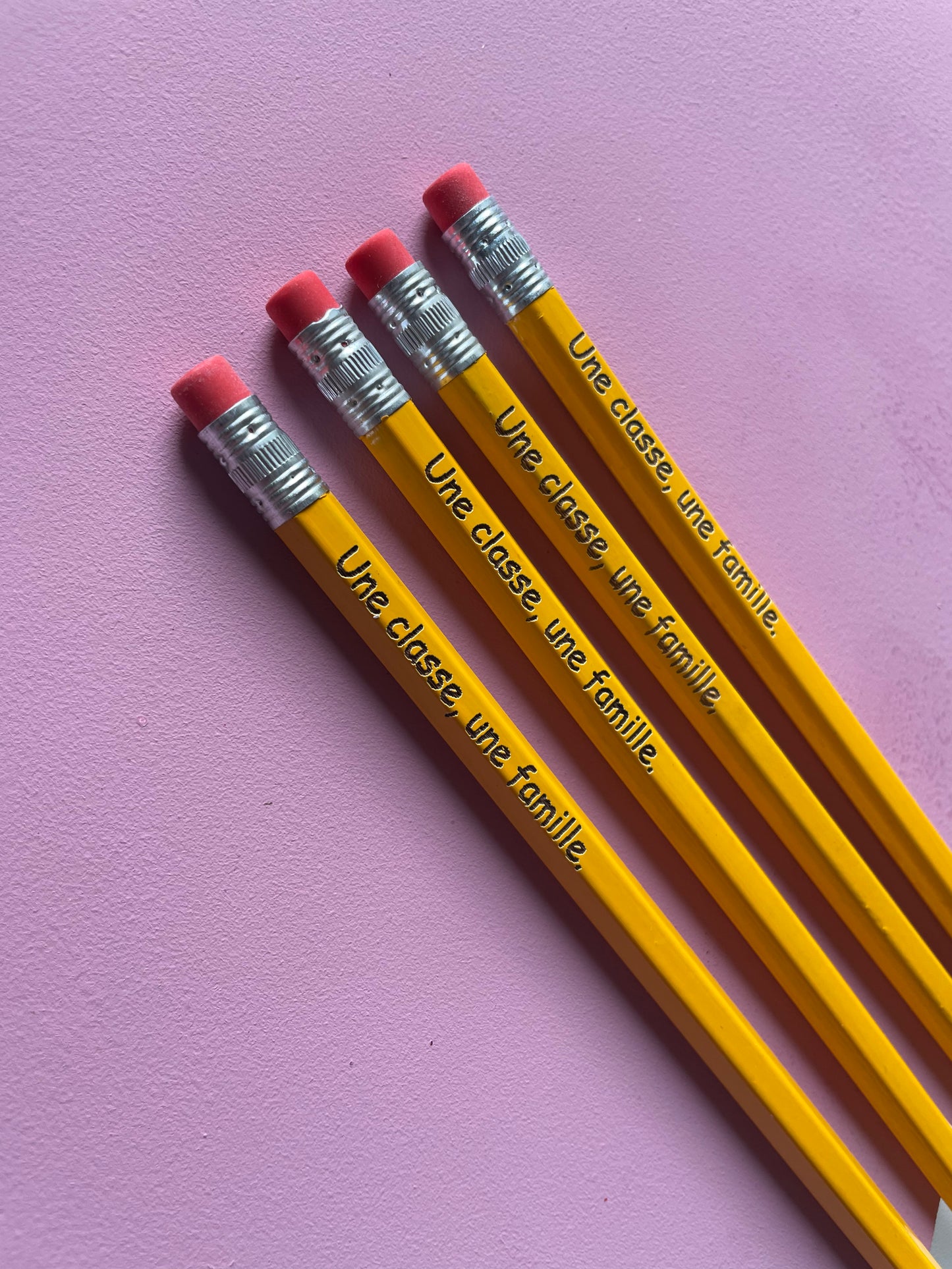 Crayons à mine personnalisés